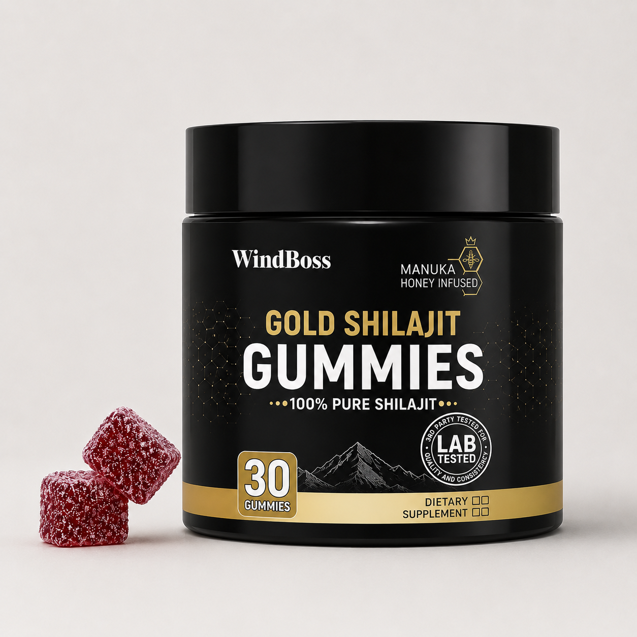 Shilajit Gummies – Energía Natural y Vitalidad en Cada Gominola