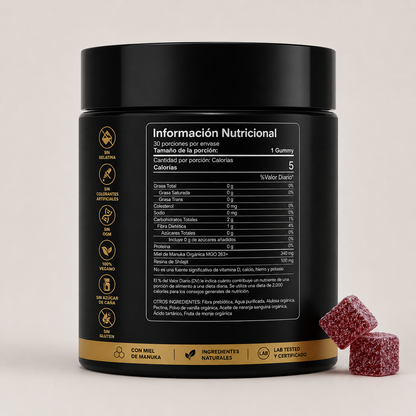 Shilajit Gummies – Energía Natural y Vitalidad en Cada Gominola